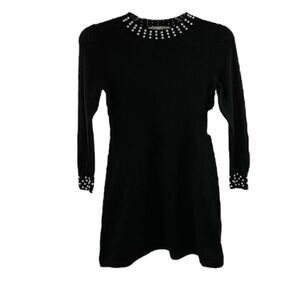 Poppies and Roses NWT Black Embellished Dress Size M